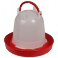 Red & White Poultry Drinker 1.5L
