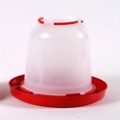 Red & White Poultry Drinker 3L