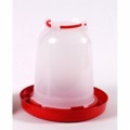 Red & White Poultry Drinker 6L