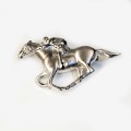 Race Horse & Rider Brooch