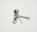 Hat Crop & Stirrup Charm