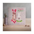 Deckled Edge Xmas Card - Silly Jumpers