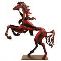 Proud Stallion Iron Sculpture