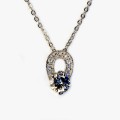 Crystal Horseshoe Pendant